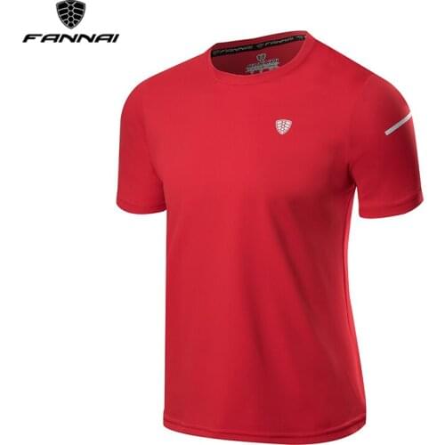 Sports T Shirt for Men Loose Short Sleeve Sportwear, Breathble Quick Drying for Running Training Fitness Gym Soccer Jersey