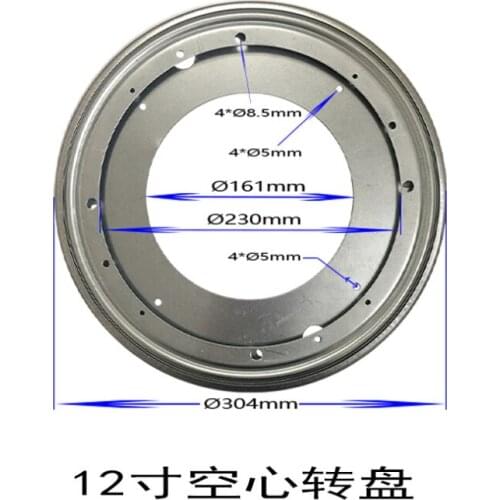Lazy Susan Serving Ring Rotating Plate Steel Ball Bearing Round Swivel Turntable 5/14/16inch Turntable Plate Table Swivel Plate