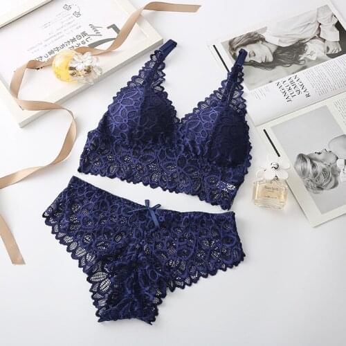 Bra Seamless Bras For Women Underwear Sexy Lace Brassiere Push Up Bralette With Pad Vest Top Bra 1set wfws15