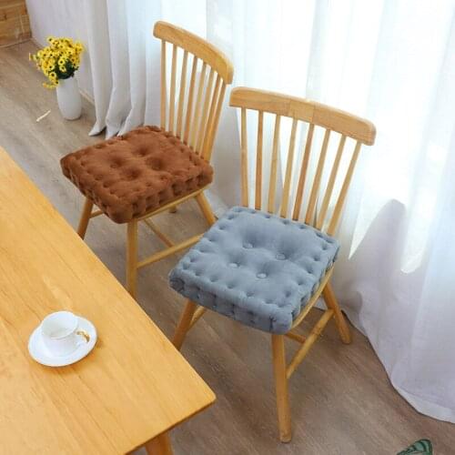 Hot Square Stool Cushions Throw Pillow for Couch Floor,Backrest Cushion Pillow Decorative for Home Sofa Chair Bed Car 40x40cm