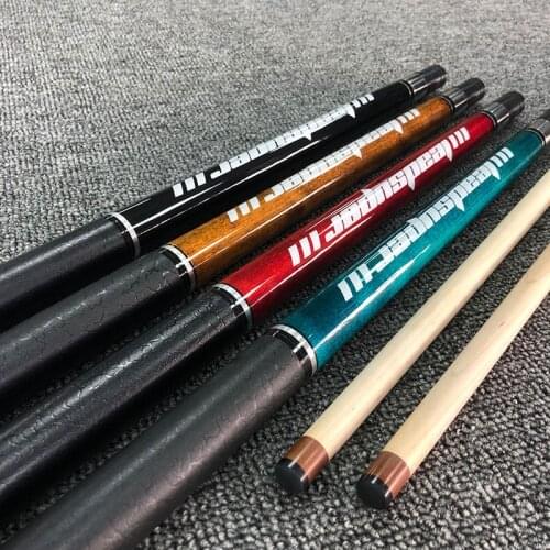 Good Quality 2019 NEW Break Cue Punch Jump Cue Billiard Stick Black 13.5mm Tip Size Brown Red Green Color China