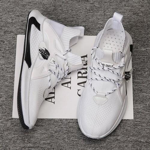 New Mens Sneakers Breathable Men Shoes 2021 Summer Big Size Lightweight Male Footwear White Men Causal Sneakers Tenis Masculino