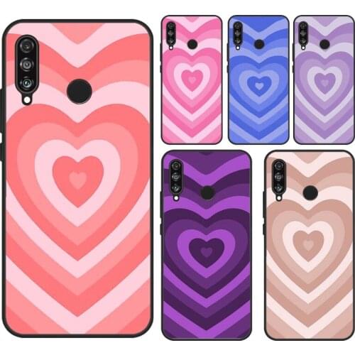 Latte Love Coffee Heart Case For Huawei P20 P40 Lite Mate 20 10 Lite P30 Pro P Smart 2021 2019 Back Cover Coque