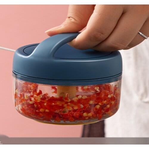 Multifunctional Garlic Press Stainless Steel Manual Ginger Crusher Chopper Masher Fruit Vegetable Cutter for Kitchen