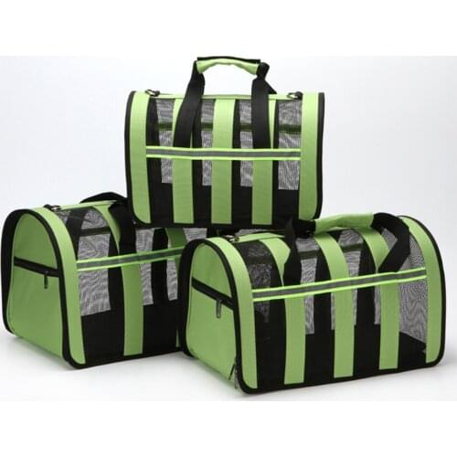 Fashion Cat Bag Dog Soft Carrier Bags Pet Travel Mesh Tote Handbag Portable and Easy to Fold Pet Bag