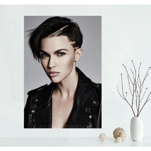 2020 New Product Ruby Rose Poster Custom Satin Poster Print Cloth Fabric Wall Poster Print Silk Fabric Print Poster