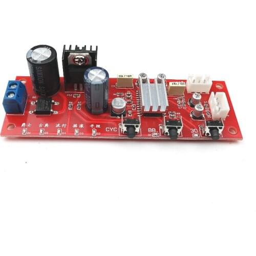 DJ Equalizer Tone Preamplifier Board With Enhance Bass 3D Surround effect 2.0 Sound Processing Board 1pcS