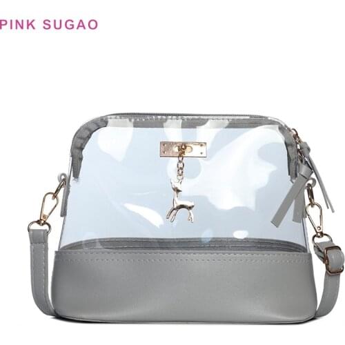 Pink Sugao Clear Bag Luxury Handbags Women Bags Designer Crossbody Bags For Women Shell Bag Women Purse Famous Brand Hand Bag