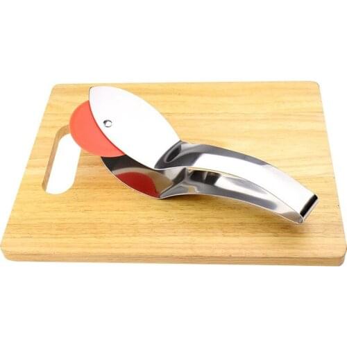 Stainless Steel Pizza Cutter Multifunctional Pizza Divider Pizza Clip Kitchen Gadget