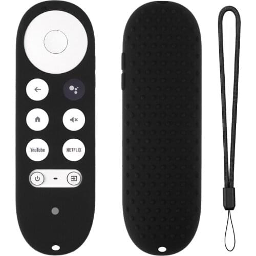 Silicone Case for Chromecast for -Google TV 2020 Voice Remote Shockproof Protective Cover for 2020 Chromecast Voice Remote