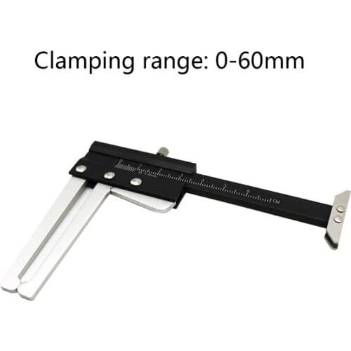 Brake Disc Thickness Measuring Caliper Vernier Ruler Tyre Tire Tread Depth Gauge