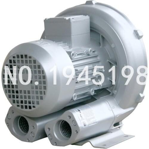 Free shipping 2RB4300.85kw large air flow fish shrimp pond farming air ring blower/open trubo blower/pump
