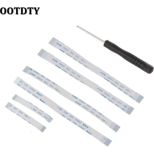 OOTDTY 10/12/14 Pin Charging Board Power Switch Ribbon Flex Cable + Screwdriver Tool For Sony Dualshock 4 PS4 Controller