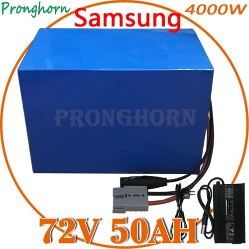 72V Battery Pack72V 20Ah 30Ah 40Ah Electric Bike Lithium Battery Use Samsung cell 72V 2000W 3000W 4000W Electric Scooter Battery
