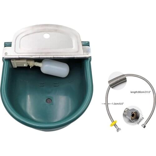 4L Automatic Livestock Waterer Dog Drinking Water Bowl Cattle Drinker Cow Horse Goat Dog Float Valve Waterer Watering Feeder