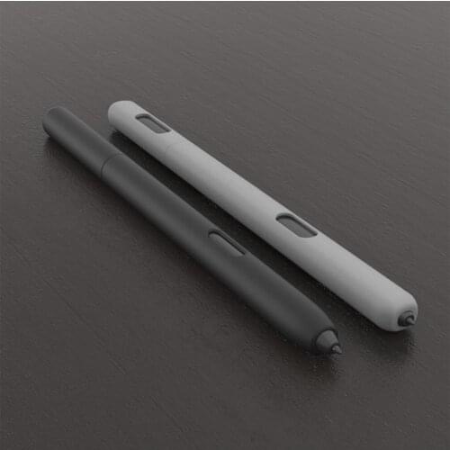 For Samsung Galaxy-Tab S6 S7 S-Pen Cover Pure Color Cute Cartoon High-quality Silicone Anti-lost Anti-scratch Pencil Case