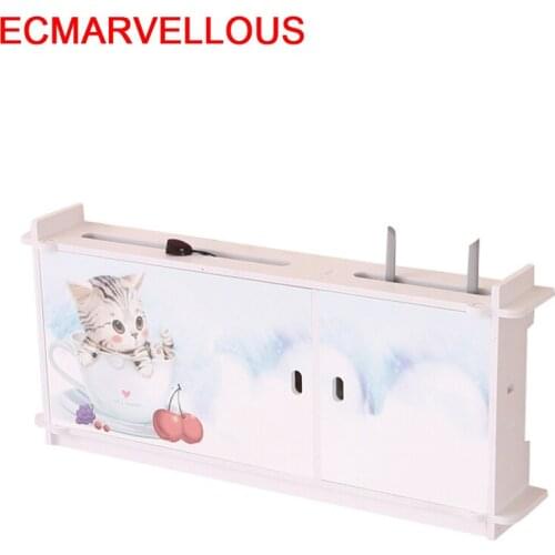 Decoration multifunctional Europe collection shielding router TV set-top rack box shelf cabinet hanger socket cover stacks