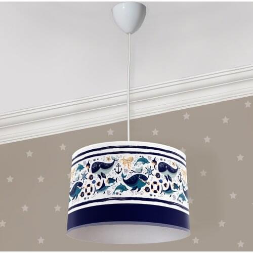 Space Decorated Children 'S Room Pendant Lamp Chandelier Planet Earth Space Astronaut Baby Room Decoration