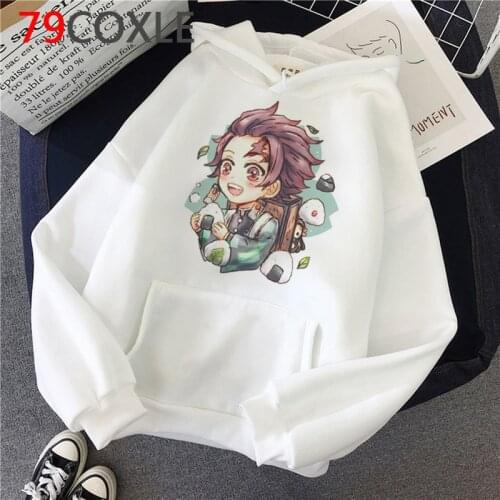 Demon Slayer Kimetsu No Yaiba Tanjirou Kamado hoodies men Oversized printed anime men clothing plus size