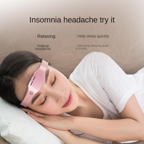 New Smart Sleep Instrument Head Massage Mask Migraine Headache Relief Anxiety Depression Acupuncture Physiotherapy Insomnia Tool