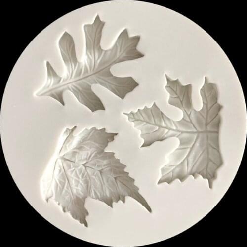 Epoxxy Resin Molding Molds Maple Leaf Silicone 3d Wall Panel Concrete Designer DIY Jewelry Pendant Plaster Moldes Mold