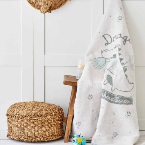 Space Dream Cotton Baby Blanket / Made in Turkey