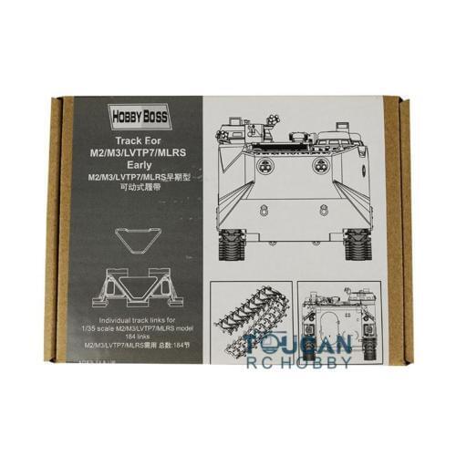 Hobby Boss 81008 1/35 Tracks for M2/M3/LVTP7/MLRS Early Armored Car Tank Model TH06366-SMT2