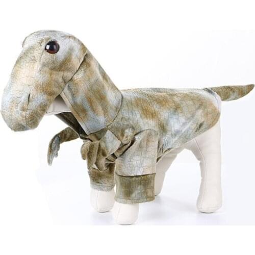 Cool 3D Dinosaur Dog Clothes Funny Pet Halloween Costume Party Pet Clothing Soft Puppy Outfits for Dog Chihuahua Clothes