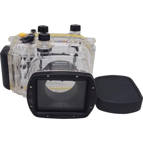 Mcoplus 40m/130ft Underwater Waterproof Diving Housing Camera Case Bag for Canon Powershot G11 G12