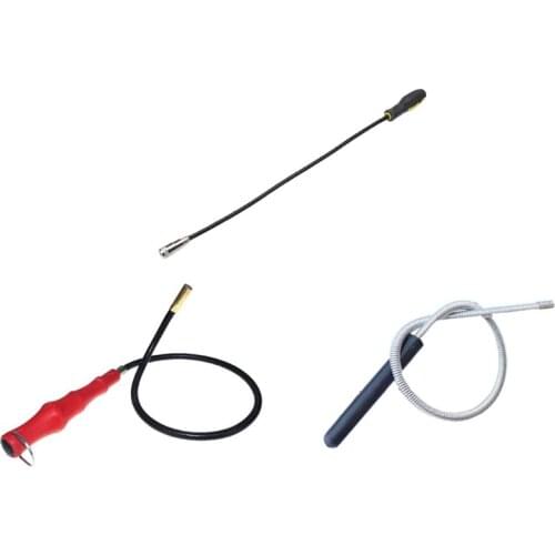 Powerful Suction Rods Magnetic Flexible Pick Up Tool Light Extendable Telescopic Stick Great Bent for Boating Camping N0PD