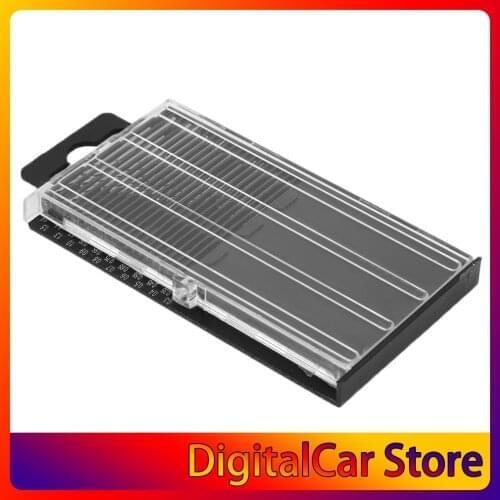 20Pcs Mini HSS Micro High Speed Steel Twist Drill Bit Set Model Craft With Case Repair Parts 0.3mm-1.6mm Worldwide Wholesale
