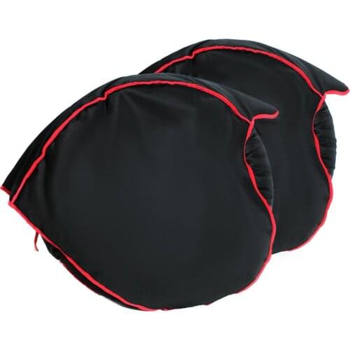 New Motorcycle Tire Warmer Fasten Heating Windstop Tyre Cover Polar Fleece Windbreak