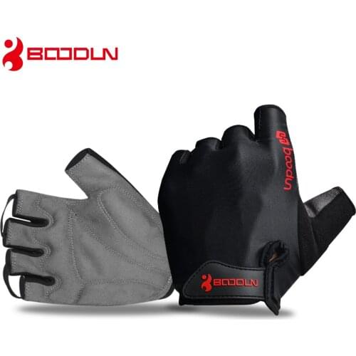 Boodun Weight Lifting Men Gym Sports Gloves Training Fitness Women Dumbbell Half Finger Bodybuilding Workout Gloves
