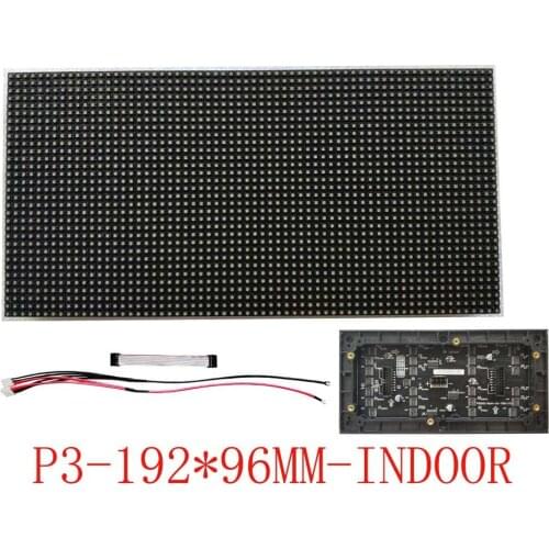 Indoor led display poster video full color LED display module p3