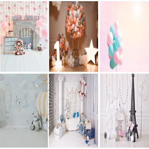 SHENGYONGBAO Birthday Photography Backdrops 1st Baby Newborn Photo Background Party Studio Photocalls 2021318ET-09