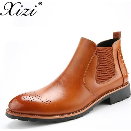 Мужские классические ботинки XIZI China At AliExpress