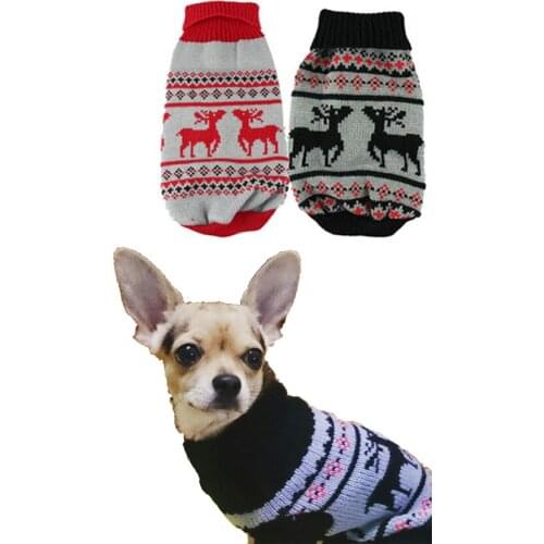 Pet Dog Clothes Winter chihuahua puppy cat for Small Dogs Clothing Christmas Sweater warm dogs pets clothing ropa para perros