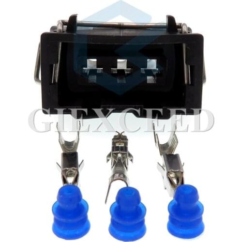 2 Sets 3 Pin 357972753 Female 357 972 753 Automotive Coil Connector For VW Audi