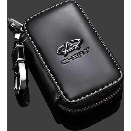 2021 Leather Car Key Cover Case Protective Case Holder For Chery Tiggo 8 Plus 7Pro8 gx 5x eQ7 A1A3 A5 X1 Fulwin Arrizo 5 ORINOCO