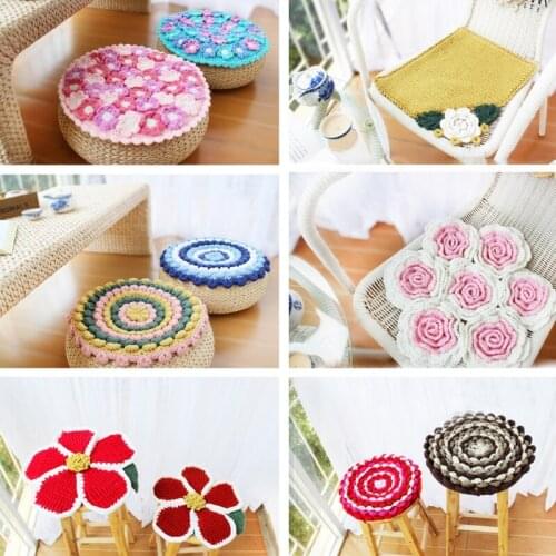 8pcs Soft Plastic Handle Aluminum Crochet Hooks Knitting Needles Kit Multicolor R7UB