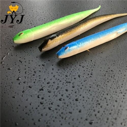 9pcs 15cm 10.5g long artificial snake lure bait, sea eel soft silica plastic ,big sea worm fishes lure bait big pesca