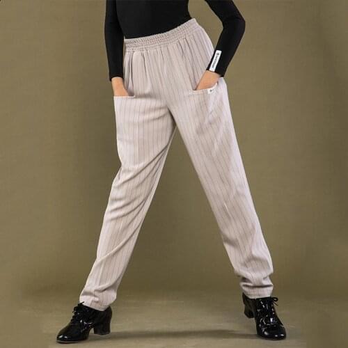 Boys Dance Pants Latin Practice Clothes Elastic Cha Cha Samba Rumba Ballroom Dancing Training wear Male Latin Trousers BL5767