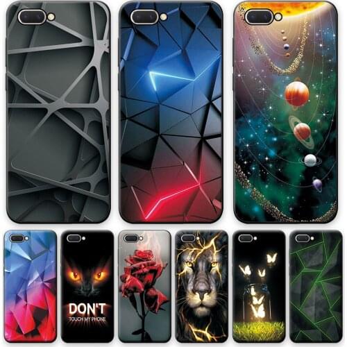 For OPPO A5 AX5 Case Cover on Realme C1 Shockproof Silicone Phone Case For OPPO A3S A5 AX5 Fashion Cute Cover Bumper OPPO AX5