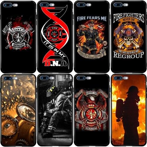 Cover Case for Samsung Note 8 9 10 S6 S7 S8 S9 S10E S11 S20 Ultra Lite Plus Edge Pro Lite Firefighter Heroes Fireman