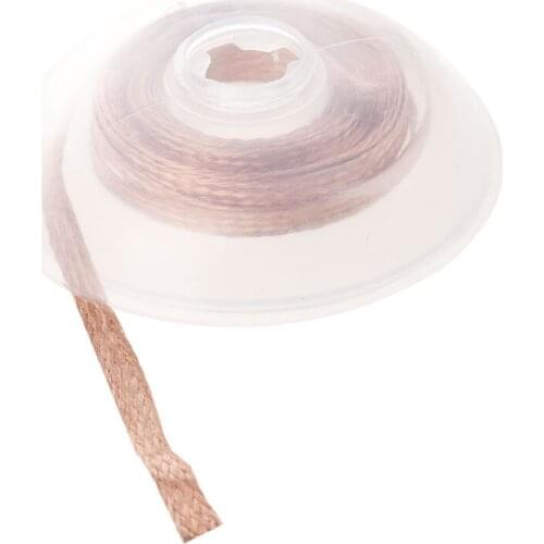 1.5M Length 2.5mm Width Braided Copper Wire Roll Desoldering Wick