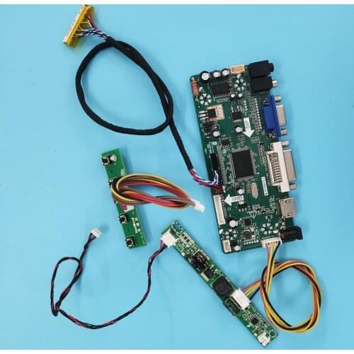 Kit for M236HGE-L20/L23/L10/L1S Audio Controller Board 1920x1080 M.NT68676 LED HDMI+DVI+VGA LVDS Display Screen Panel 30pin LCD