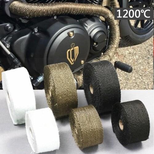 Motorcycle Exhaust Tape Wrap Covers Accessories For HONDA cb650r zoomer cbr1000rr forza 250 cb 900 hornet nc750x cb600f sh 125i