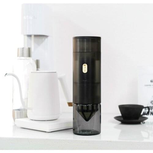 Portable Coffee Maker Electric Coffee Grinder Adjustable 14 Grinding Degrees With TYPE-C Charging for Household Camping