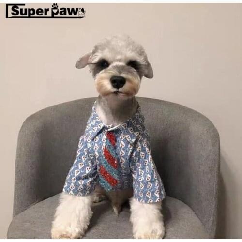 Spring Summer Dog Shirt French Bulldog Clothes For Small Medium Dogs Puppy Schnauzer Chihuahua Pug Vest T-shirt BFC05