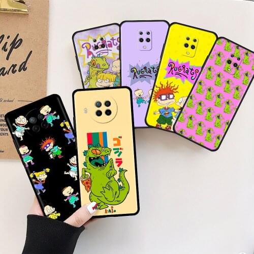 Cartoon Rugrat Silicone Fundas Phone Case For Redmi Note 9S 10 8 Pro 8T 7 9C 9 9A 7A 8A K40 Cover Coque Housing Capas